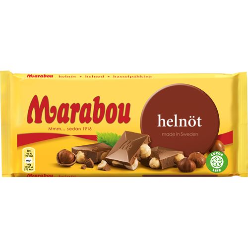 Marabou Helnöt 160g