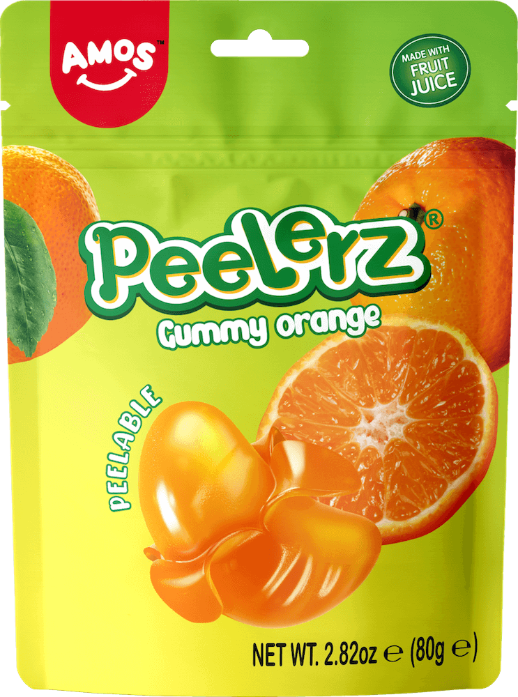 Peelerz Peelable Gummy Orange 80g