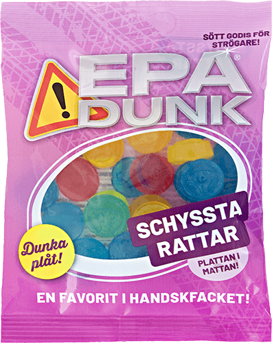 Epa Dunk - Schyssta Rattar 80g