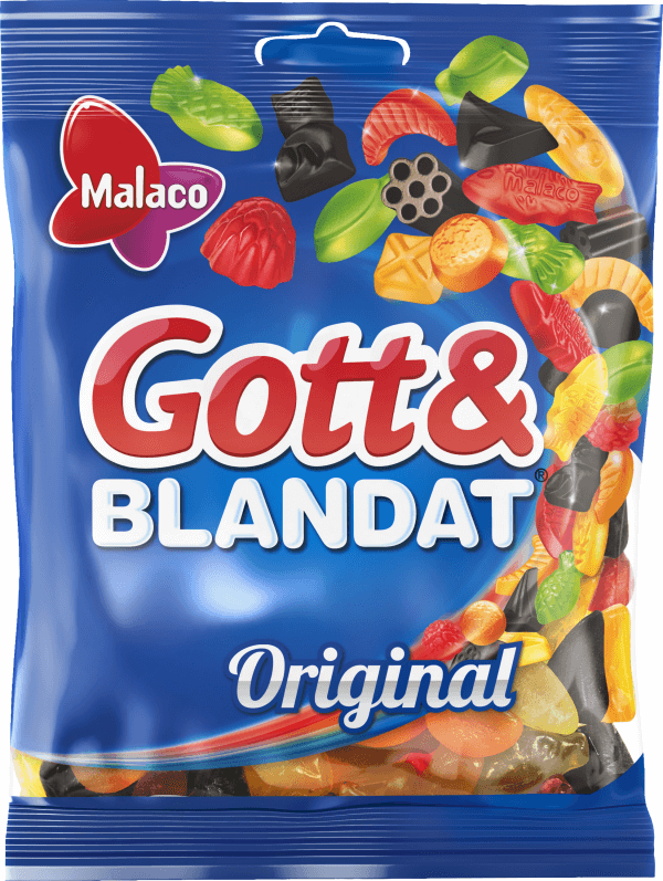 Malaco Gott & Blandat 160g x 36st