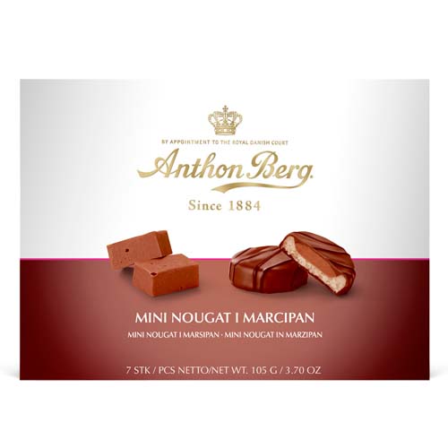 Anthon Berg Mini Nougat i Marsipan 105g