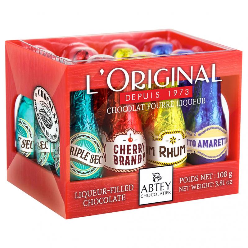 Casier Chokladflaskor med Sprit - L'Original 108g