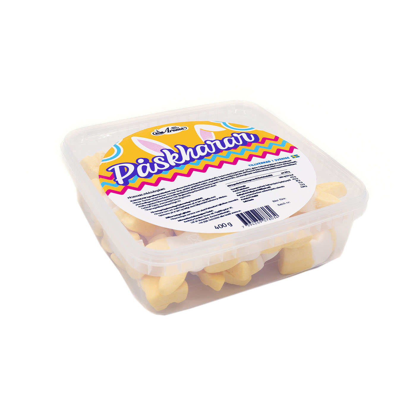 Aroma Påskharar Skumhare 400g