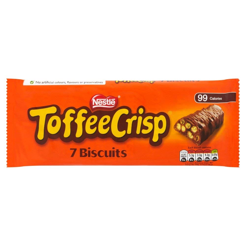 Nestle Toffee Crisp 7-pack 135g(BF:2025-08-31)