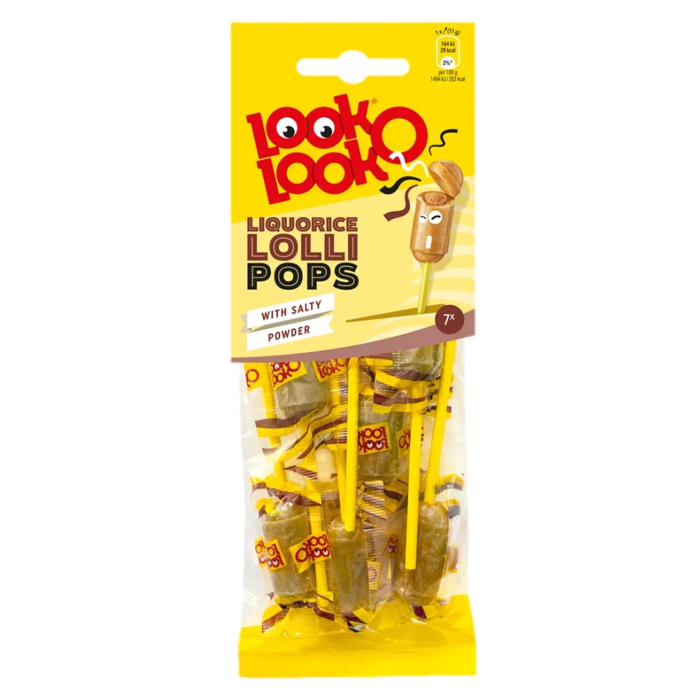Look-O-Look Lakritsklubbor 70g