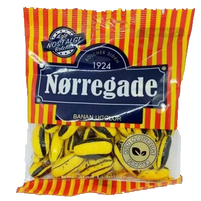 Norregade Banan Ugglor 85g