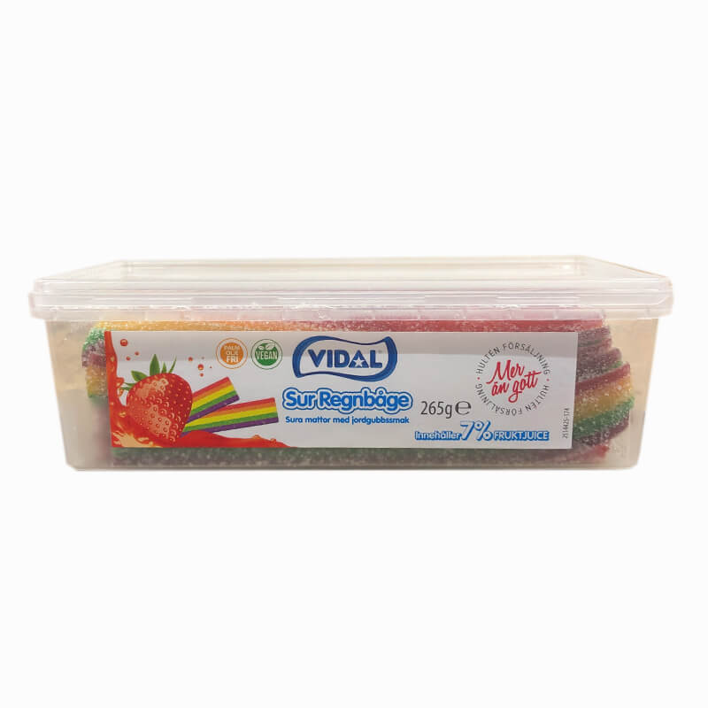 Vidal Sura Regnbågemattor 265g