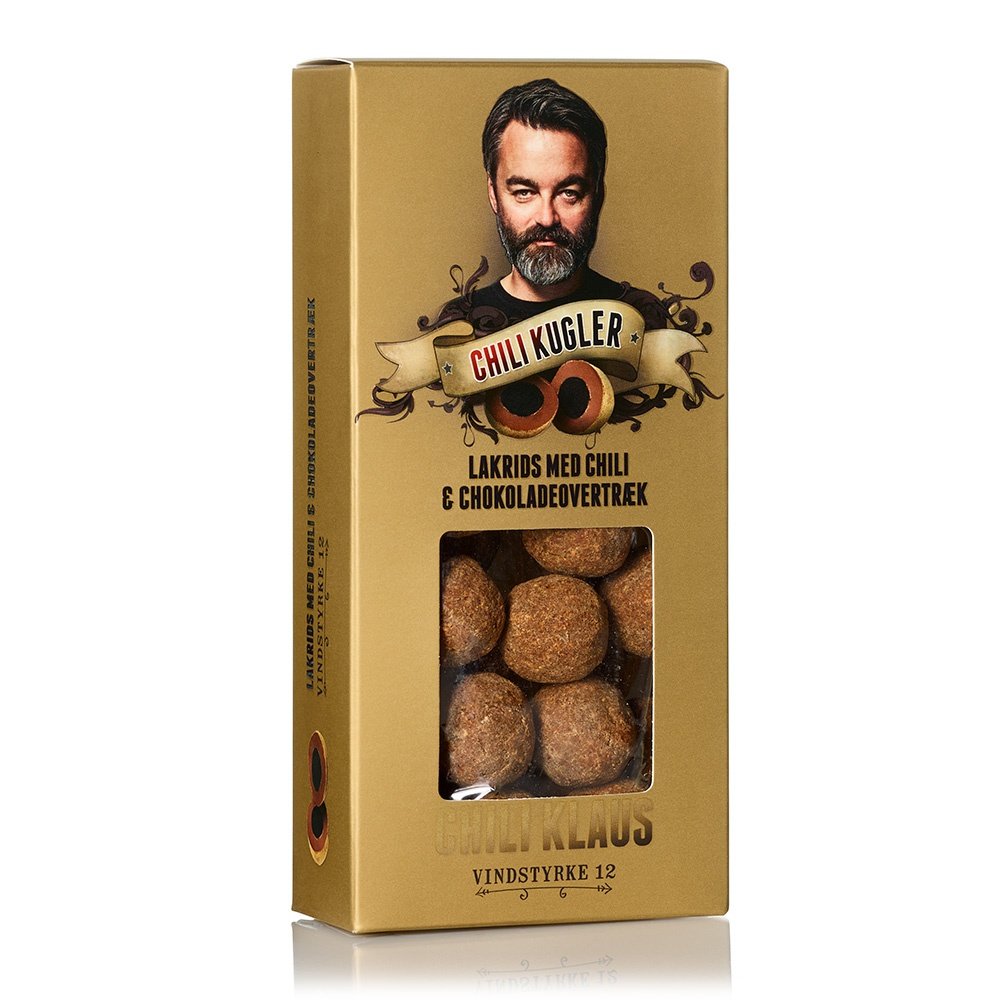 Chili Klaus Chili Guld Kugler Vindstyrke 12 90g