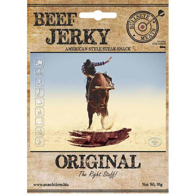 Bullseye Meats - Beef Jerky Original 50g