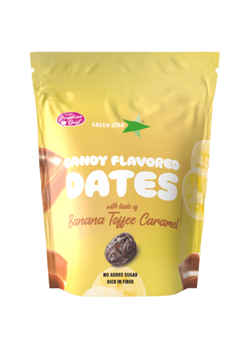 Green Star Dates Banana Toffee 90g