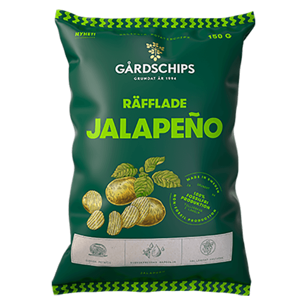 Gårdschips Jalapeno 40g