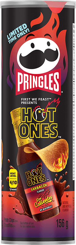 Pringles Los Calientes Barbacoa 158g