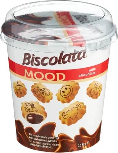 Biscolata Mood Milk Chocolate 115g