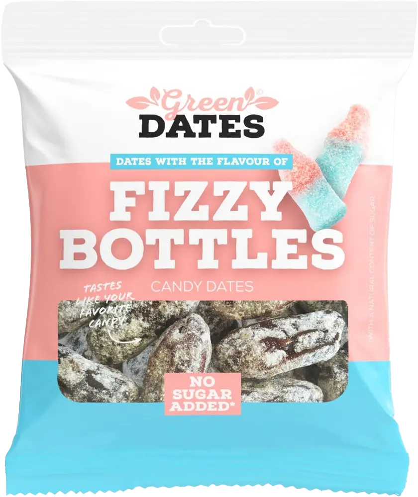 Green Dates Dadlar Fizzy Bottles 90g