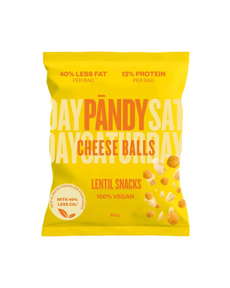 Pändy Lentil Snacks Cheese Balls 50g