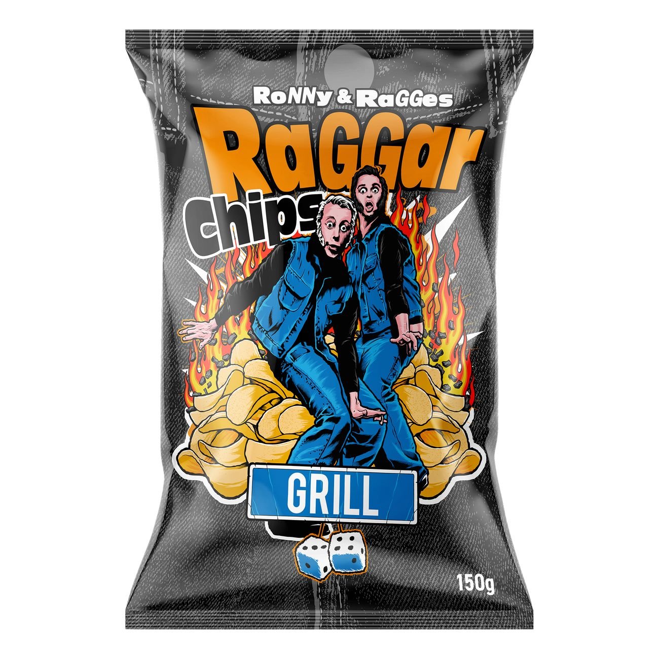 Raggarchips Grill 150g