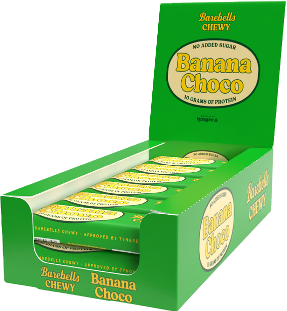 Barebells Chewy Banana Choco 40g x 18st