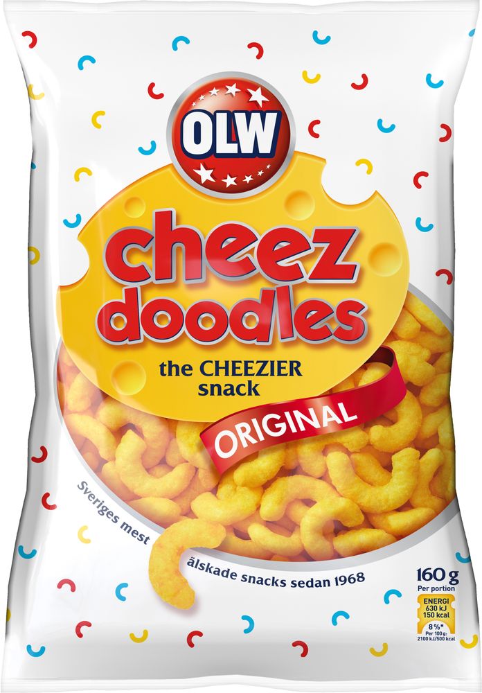 OLW Cheez Doodles 160g(BF:2025-07-21)