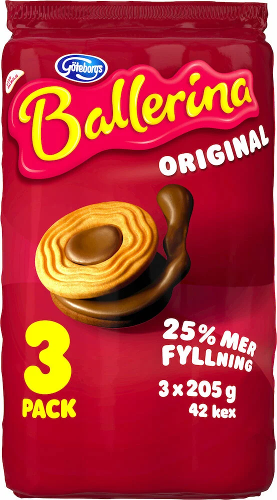 Ballerina Original 3-Pack 615g