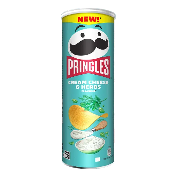 Pringles Cream Cheese & Herbs 165g