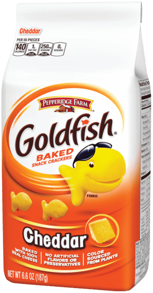 Goldfish Crackers Cheddar 187g