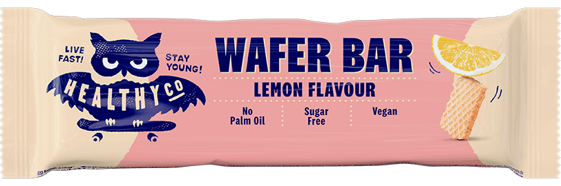 HealthyCo Wafer Bar - Lemon 24g