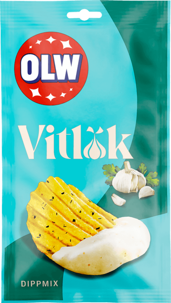 OLW Dippmix Vitlök 21g x 5st