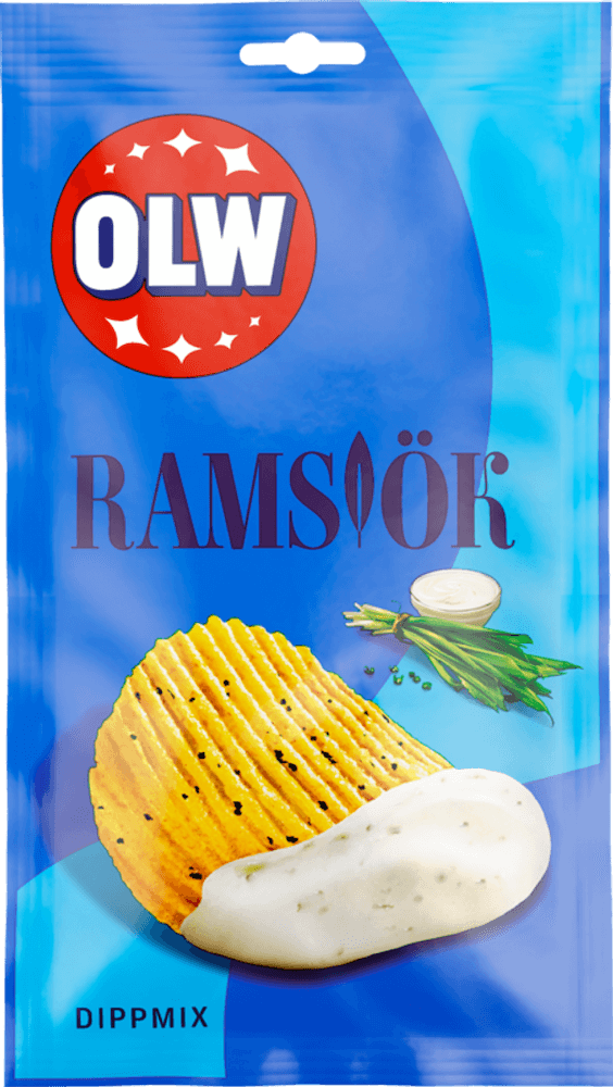 OLW Dippmix Ramslök 24g x 5st