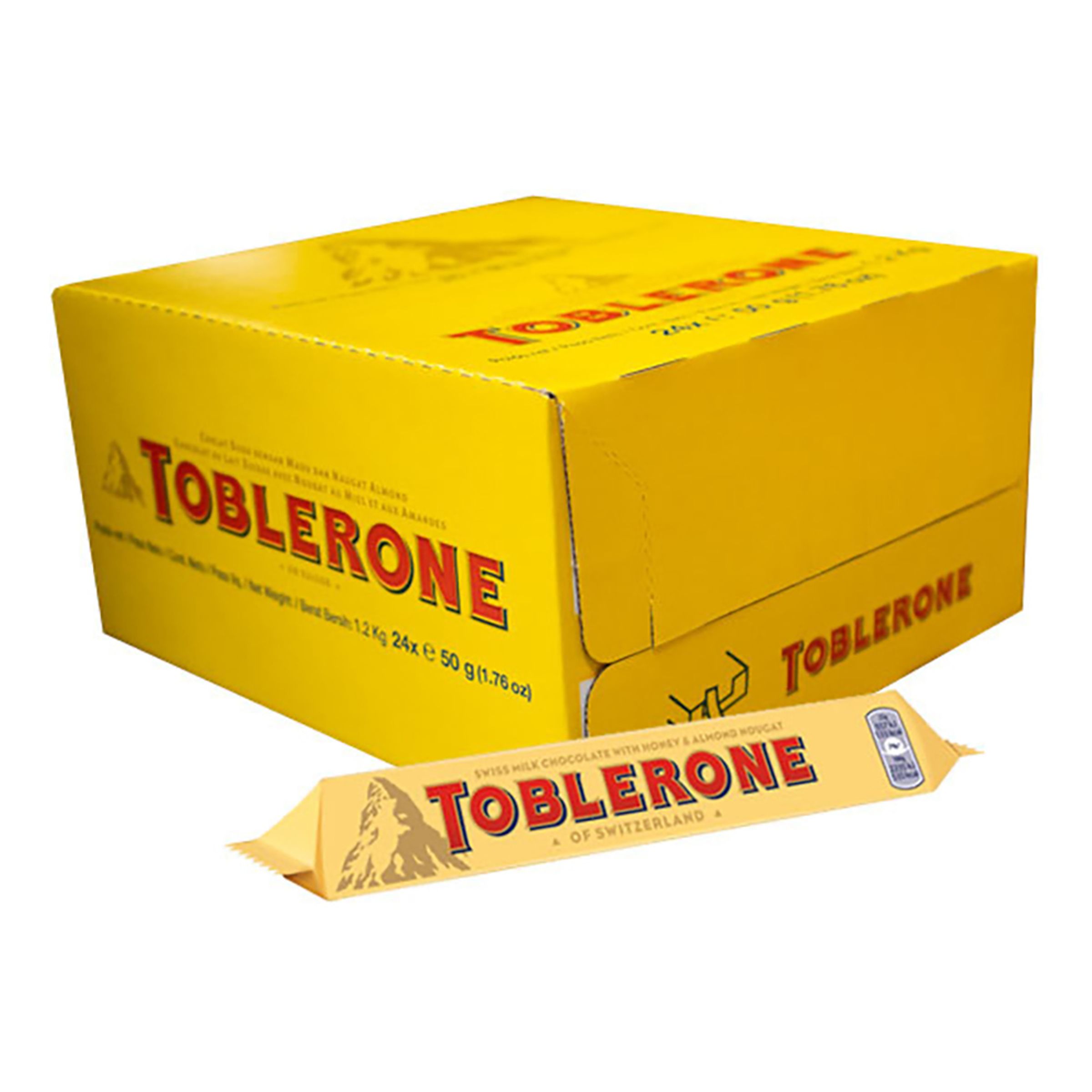 Toblerone Mjölkchoklad Storpack - 24-pack