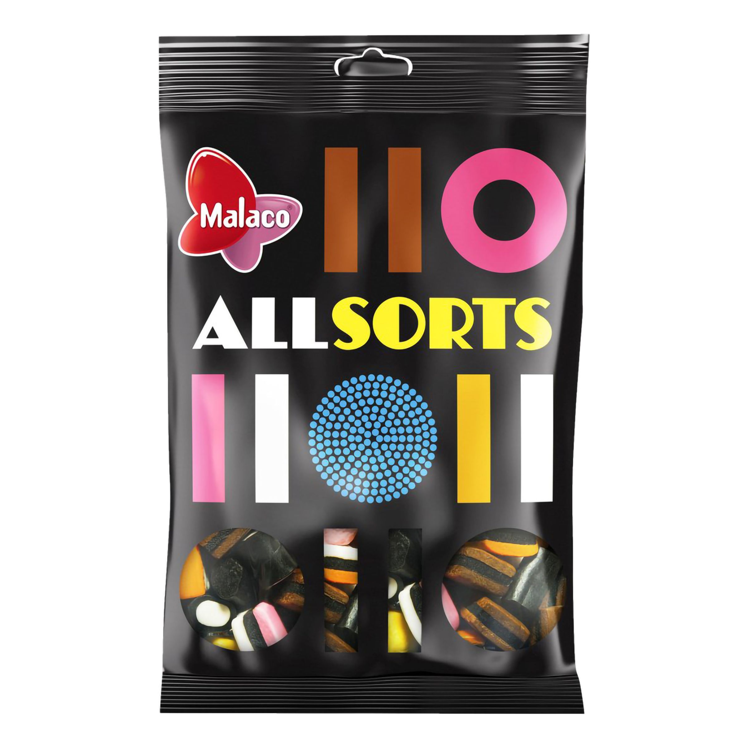 Allsorts Engelsk Lakritskonfekt - 400 gram