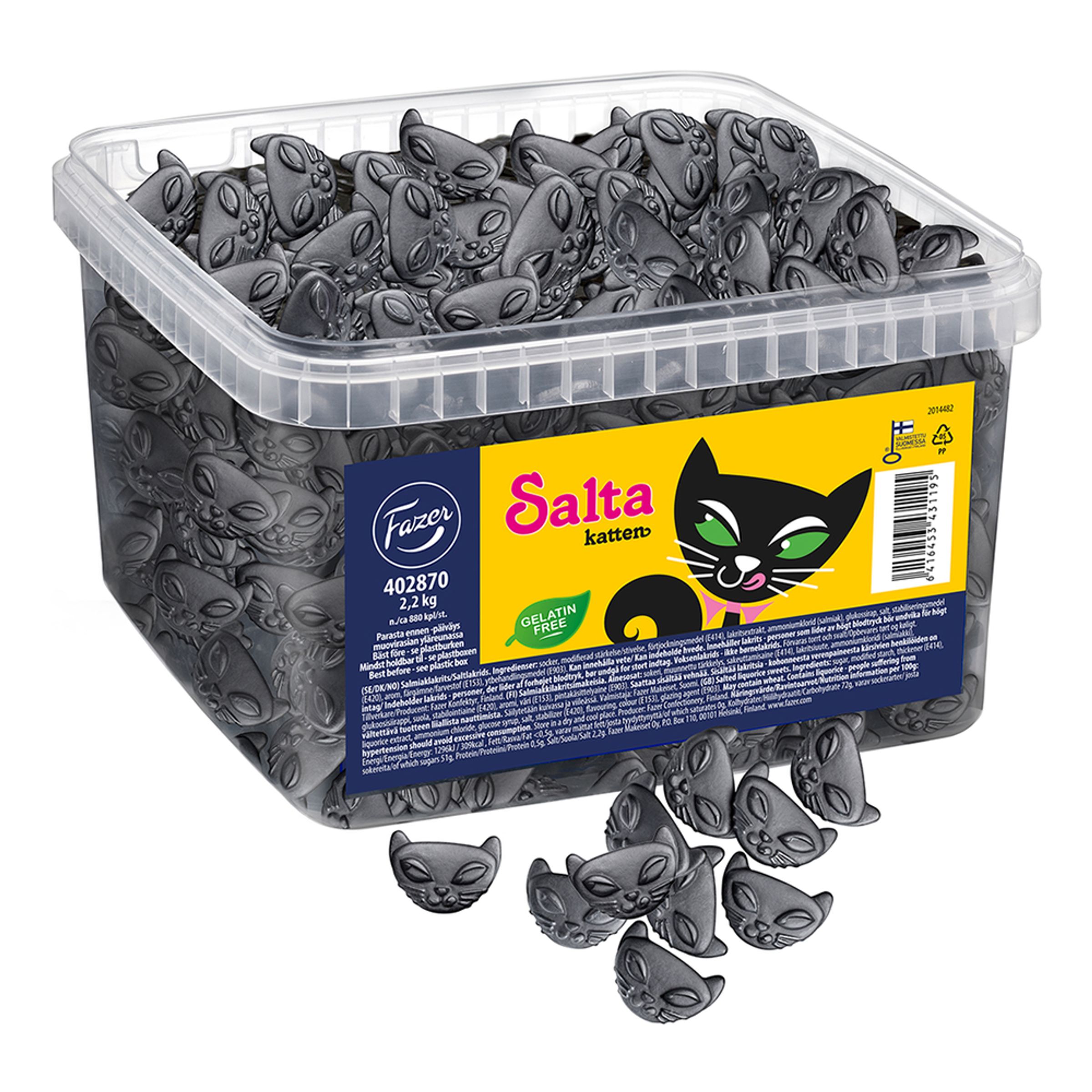 Salta Katten i Burk - 2,2 kg