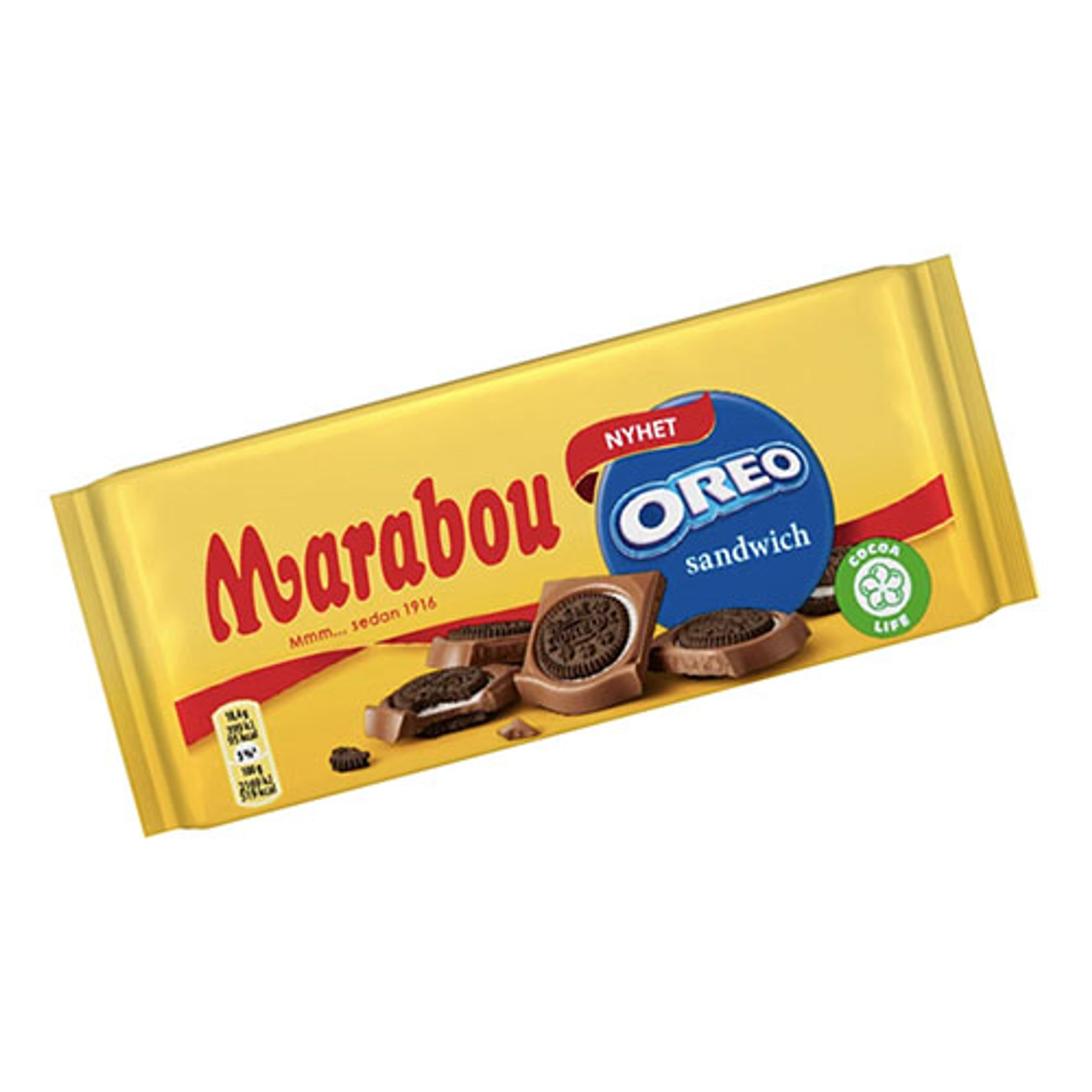 Marabou Oreo Sandwich Chokladkaka - 92 gram