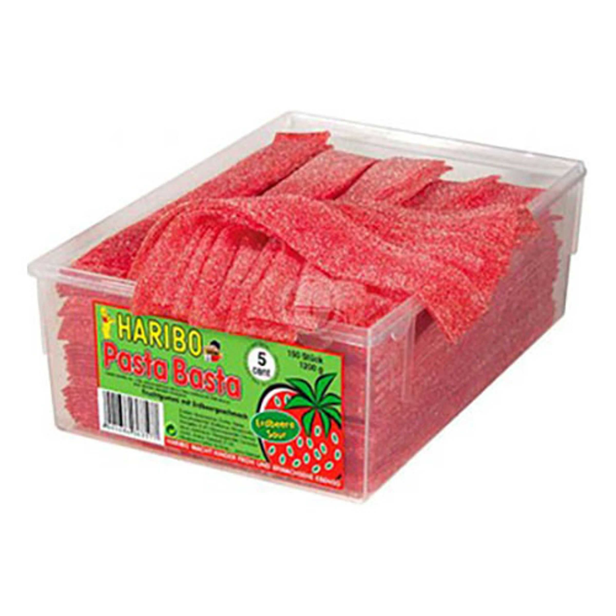 Pasta Basta Jordgubbe Lösvikt i Burk - 1.125 kg