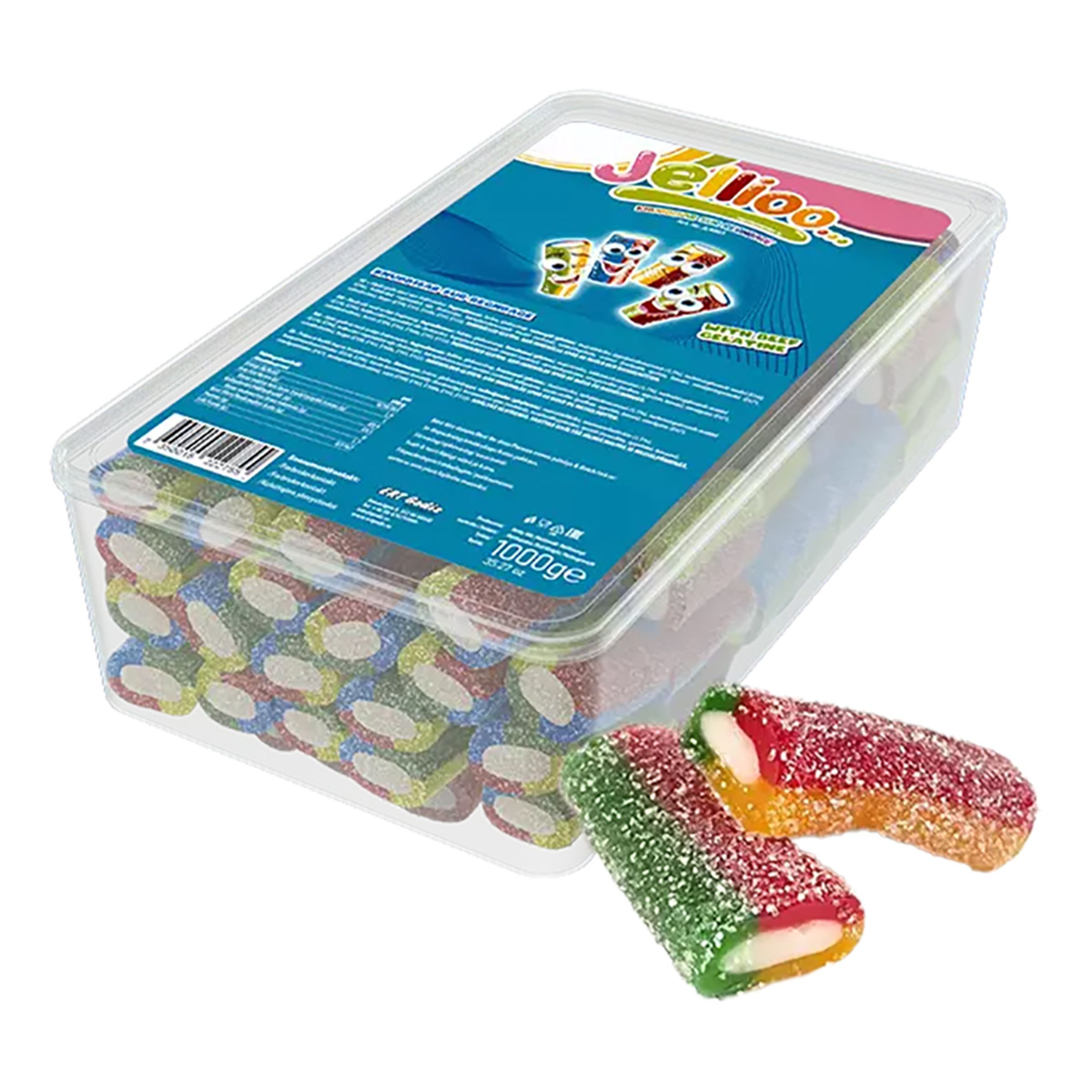 Knubbisar Sur Regnbåge Storpack - 1 kg