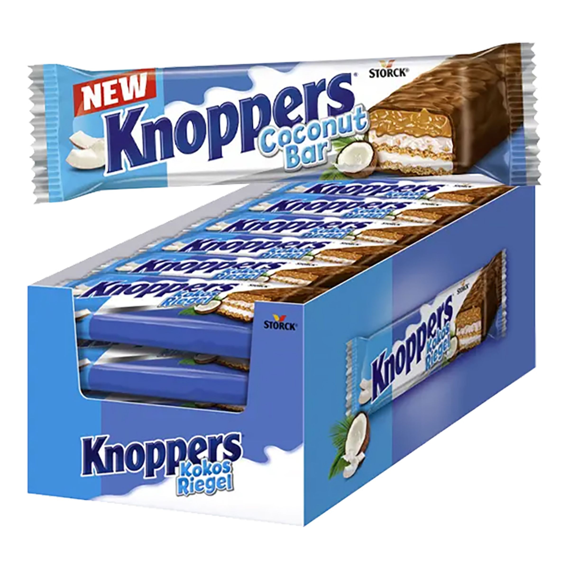 Knoppers Coconut Bar Storpack - 24-pack