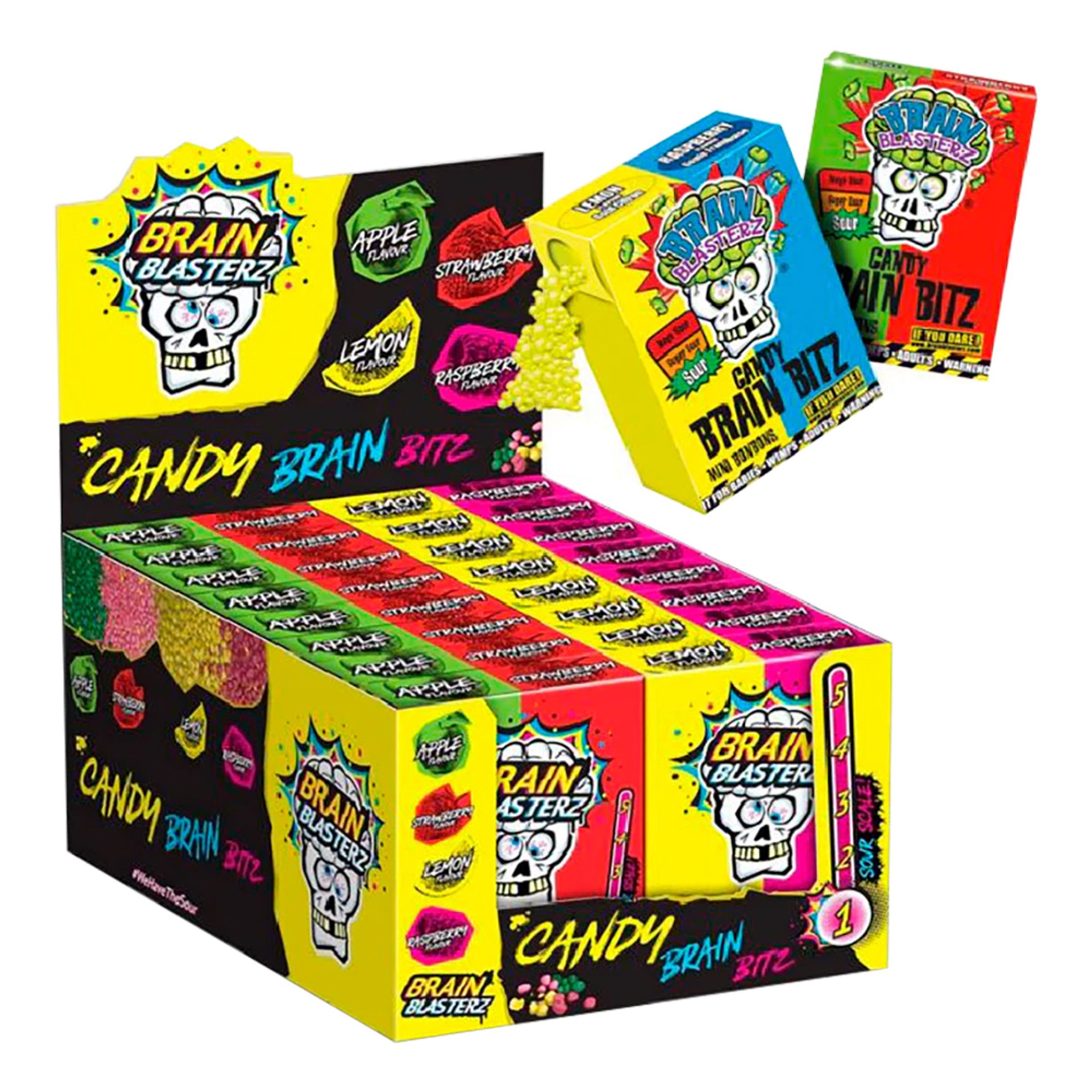 Brain Blasterz Brain Bitz Storpack - 16-pack
