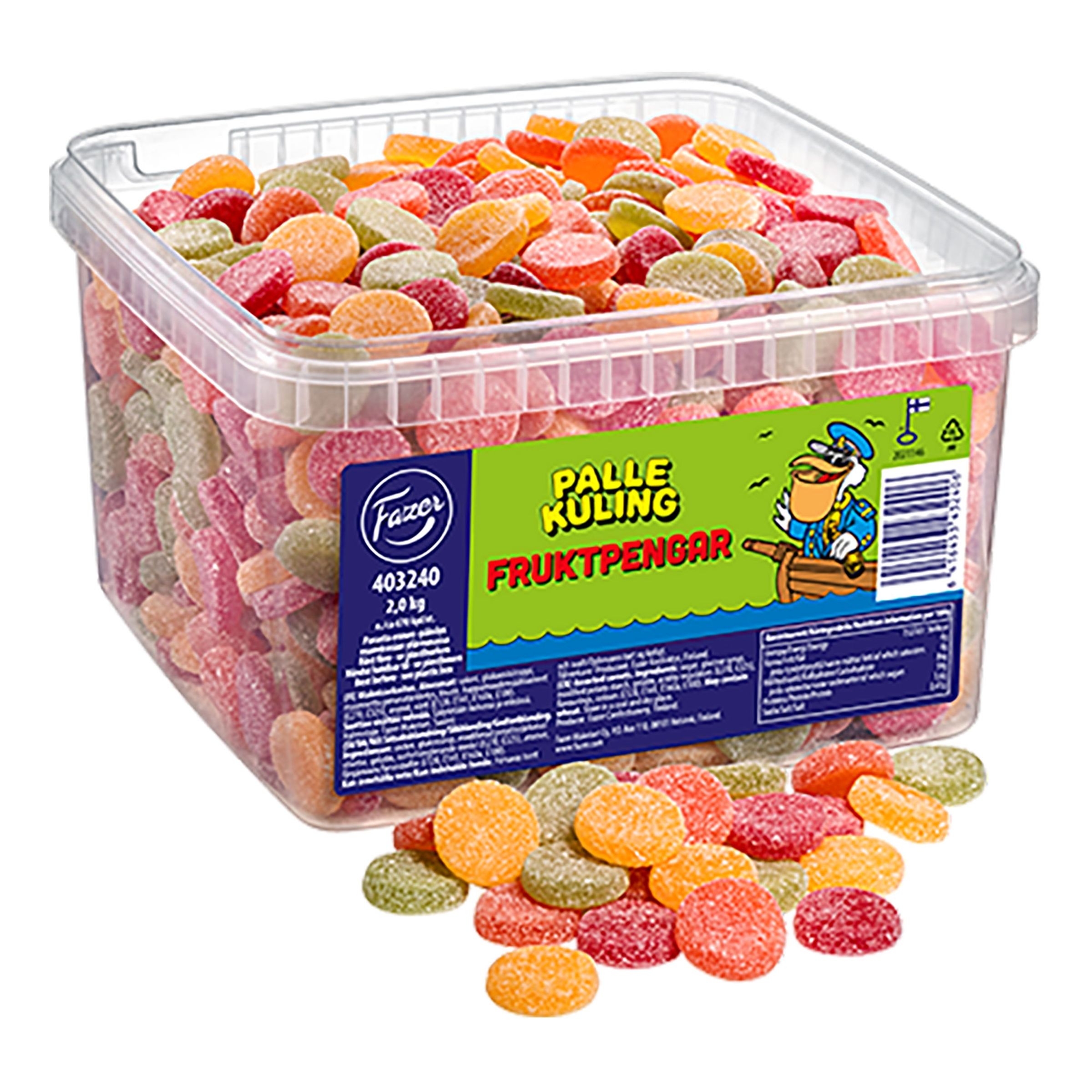 Palle Kuling Fruktpengar Storpack - 2 kg
