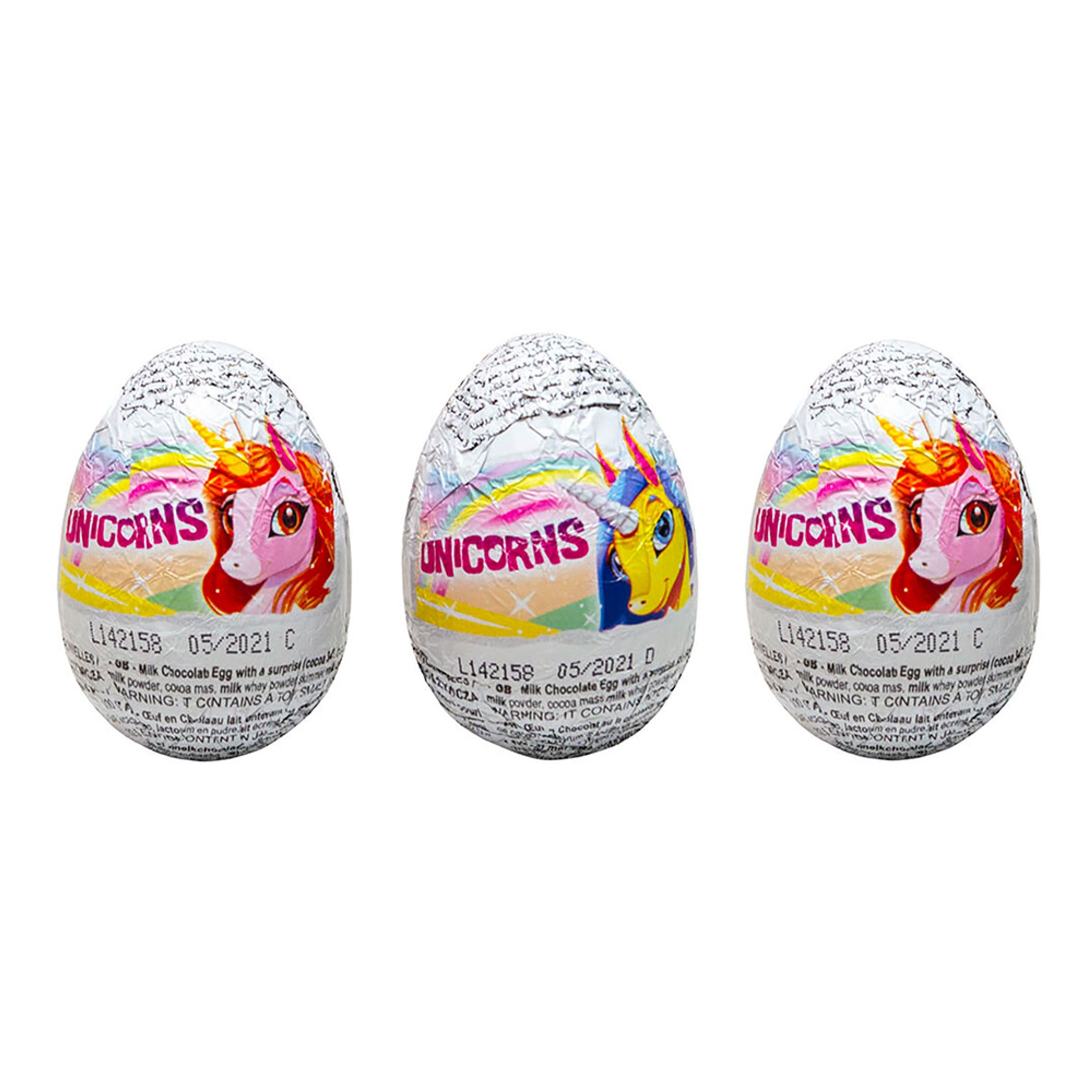 Chokladägg Unicorns Storpack - 3-pack
