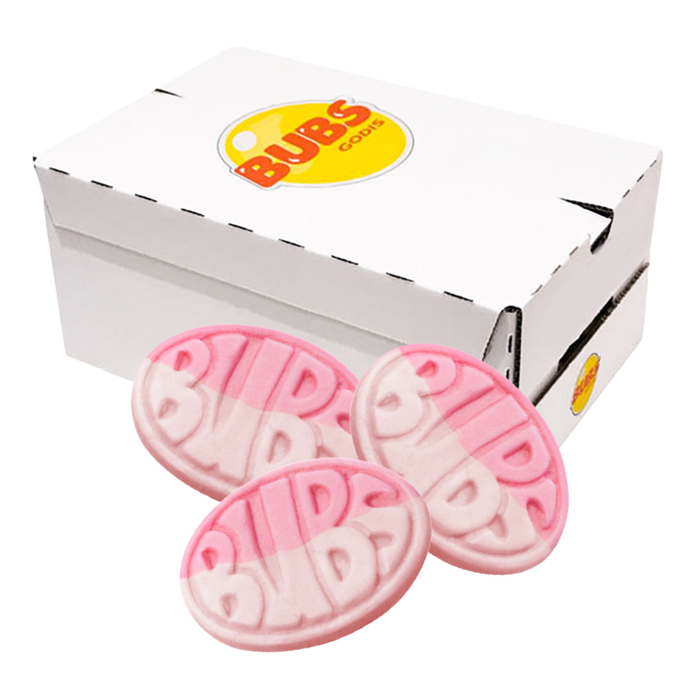 Bubs Smultron Granatäpple Ovaler Storpack - 2,8 kg