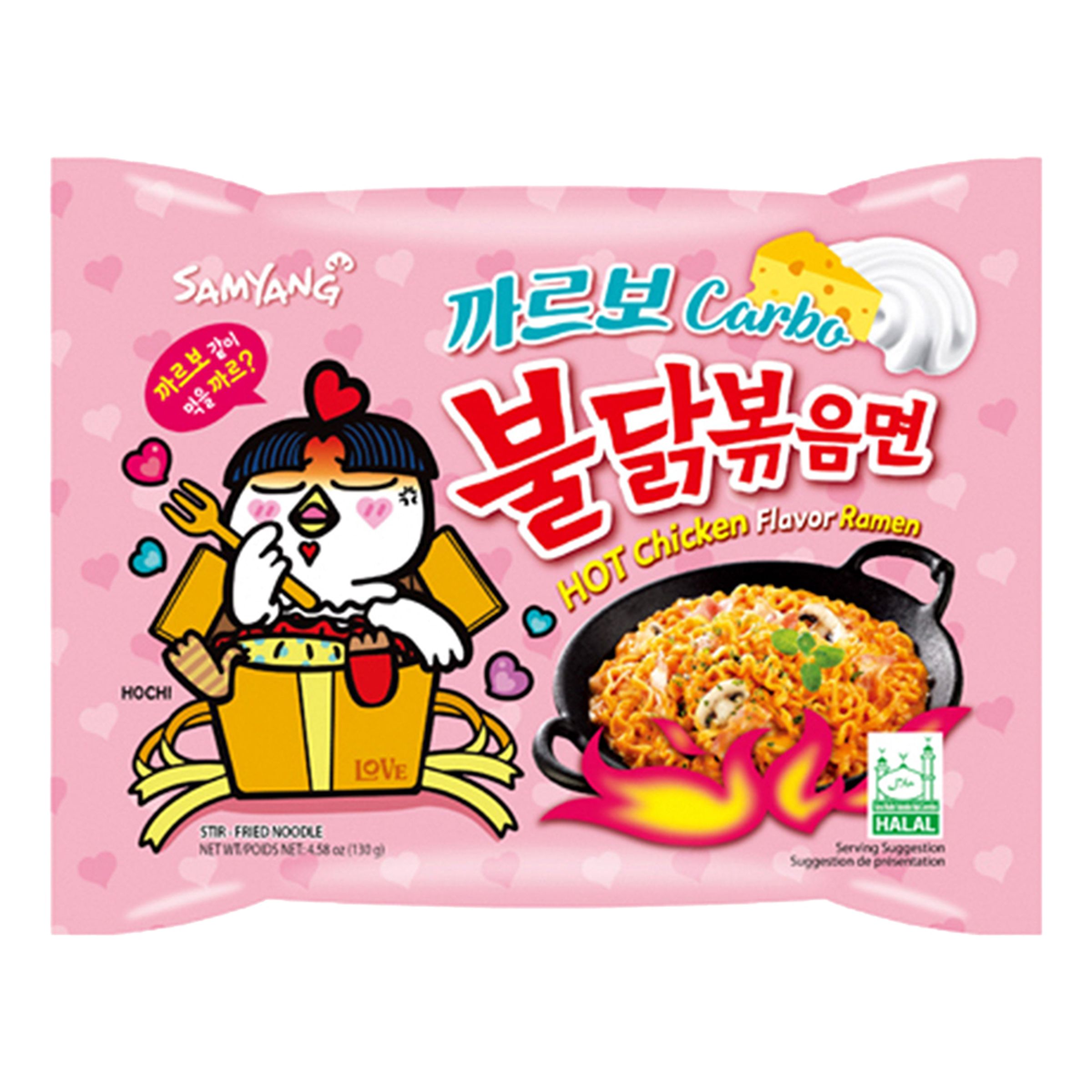 Samyang Hot Chicken Ramen Noodles Carbonara