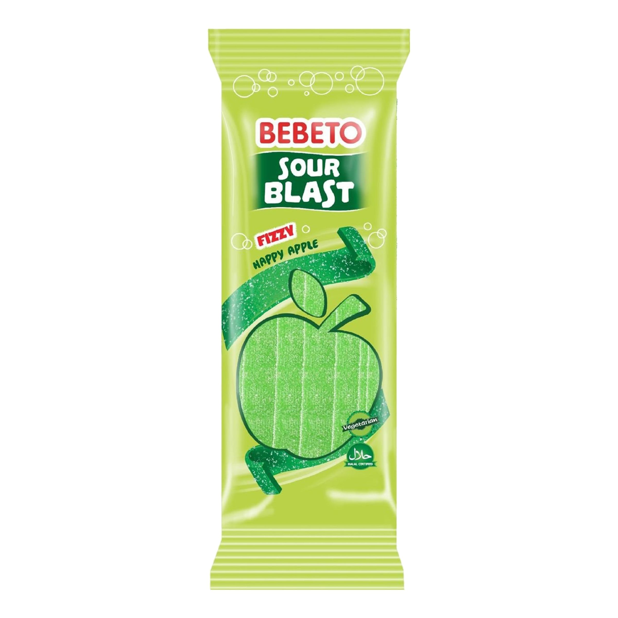 Wacky Sticks Sour Blast Apple - 180 gram