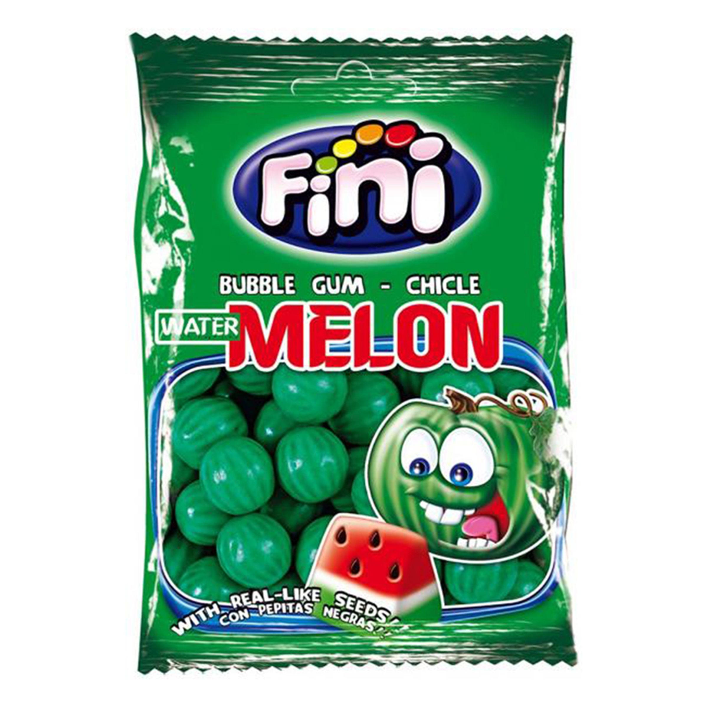 Fini Vattenmelon Tuggummi i Påse - 80 gram