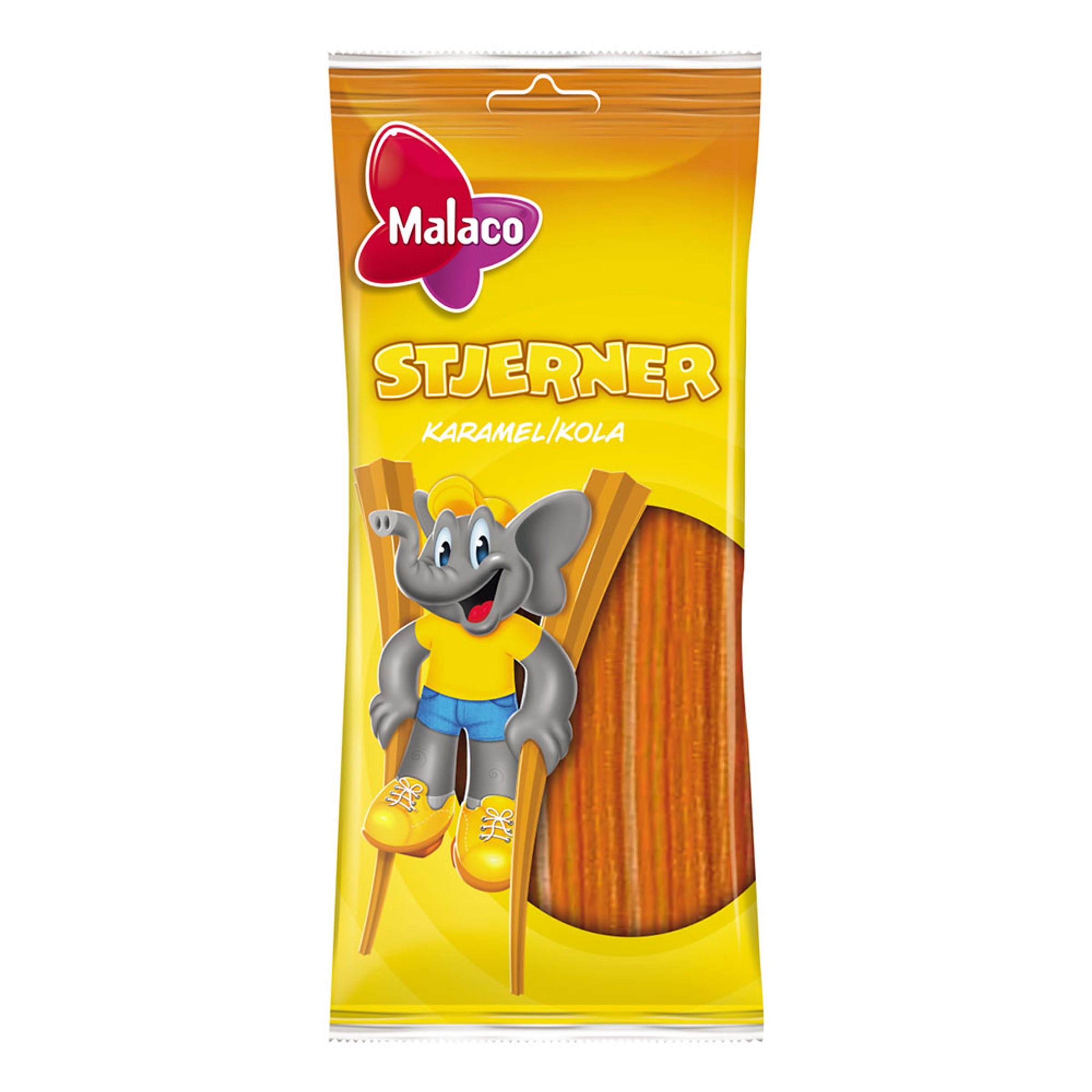 Malaco Stjerner Kola - 92 gram