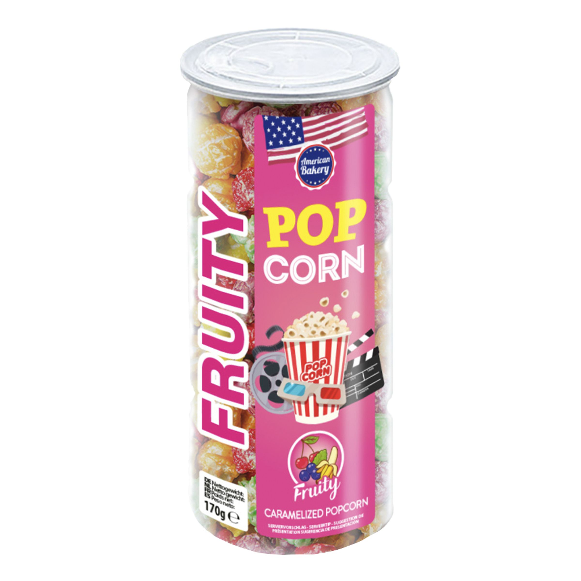 American Bakery Fruity Popcorn - 170 gram