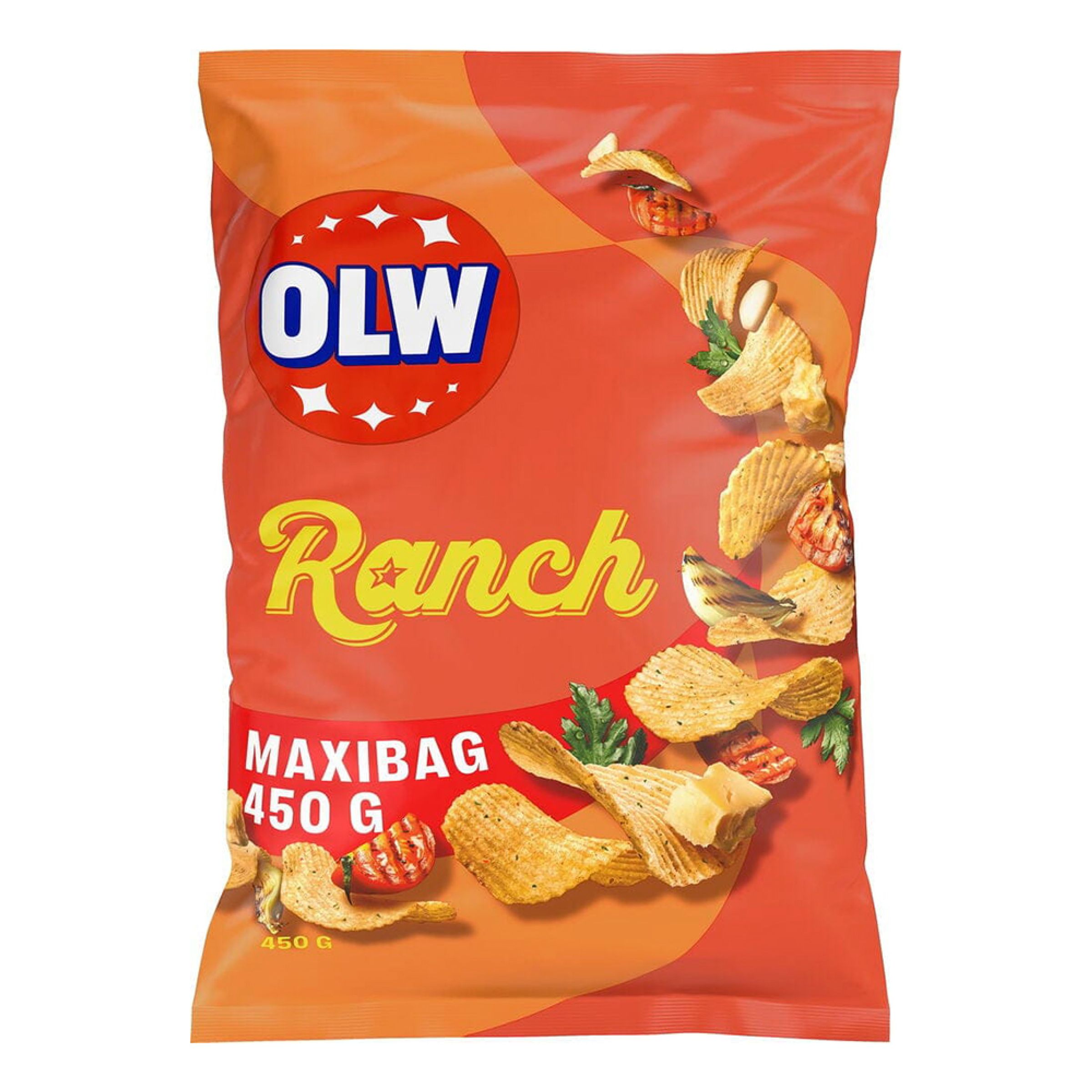 OLW Ranch Chips - 450 gram