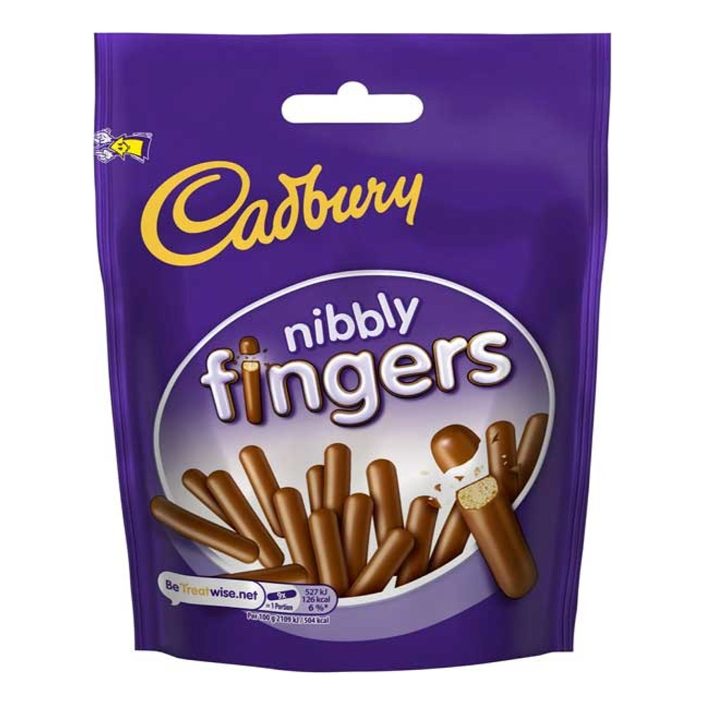 Cadbury Nibbly Fingers - 125 gram