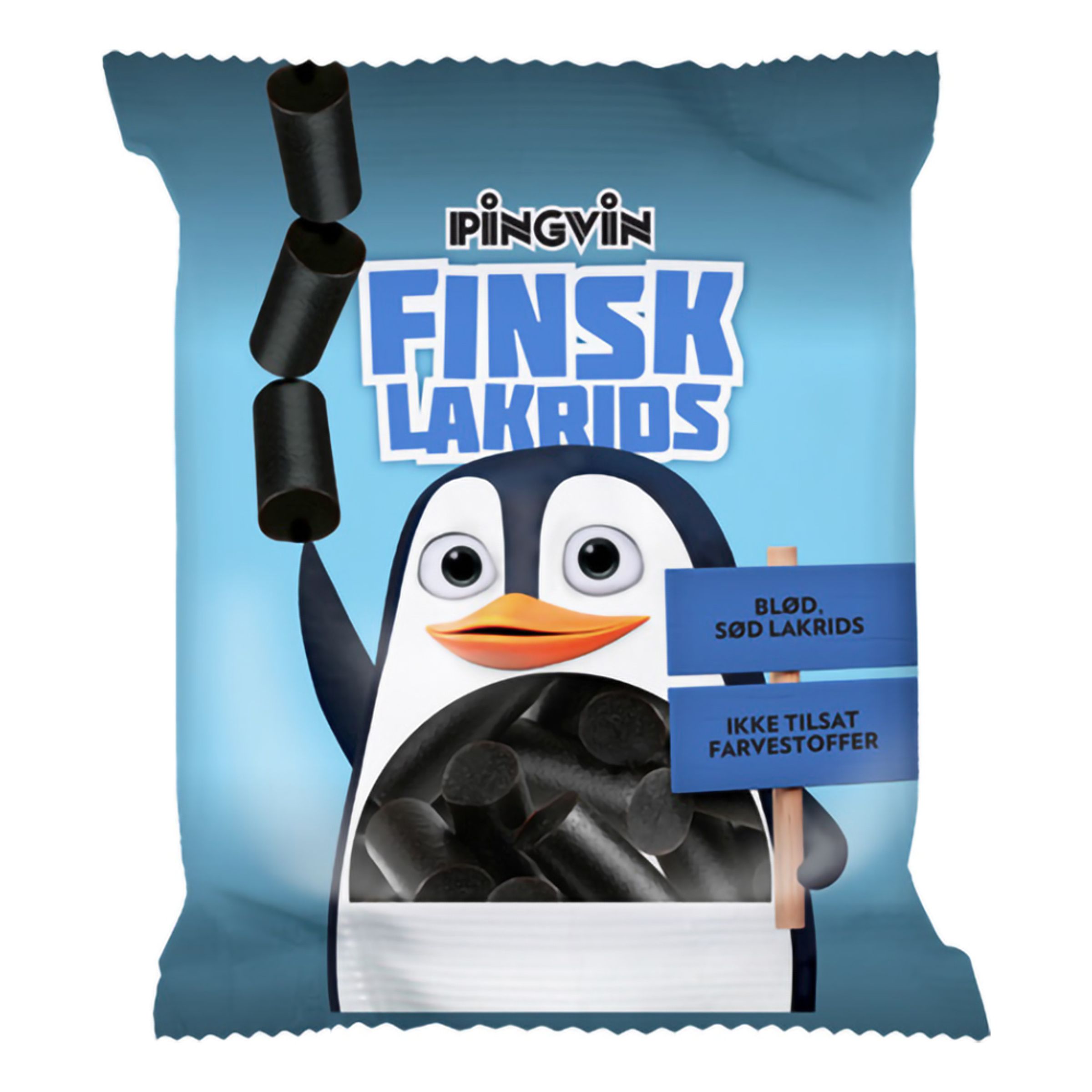 Pingvin Finsk Lakrids - 130 gram