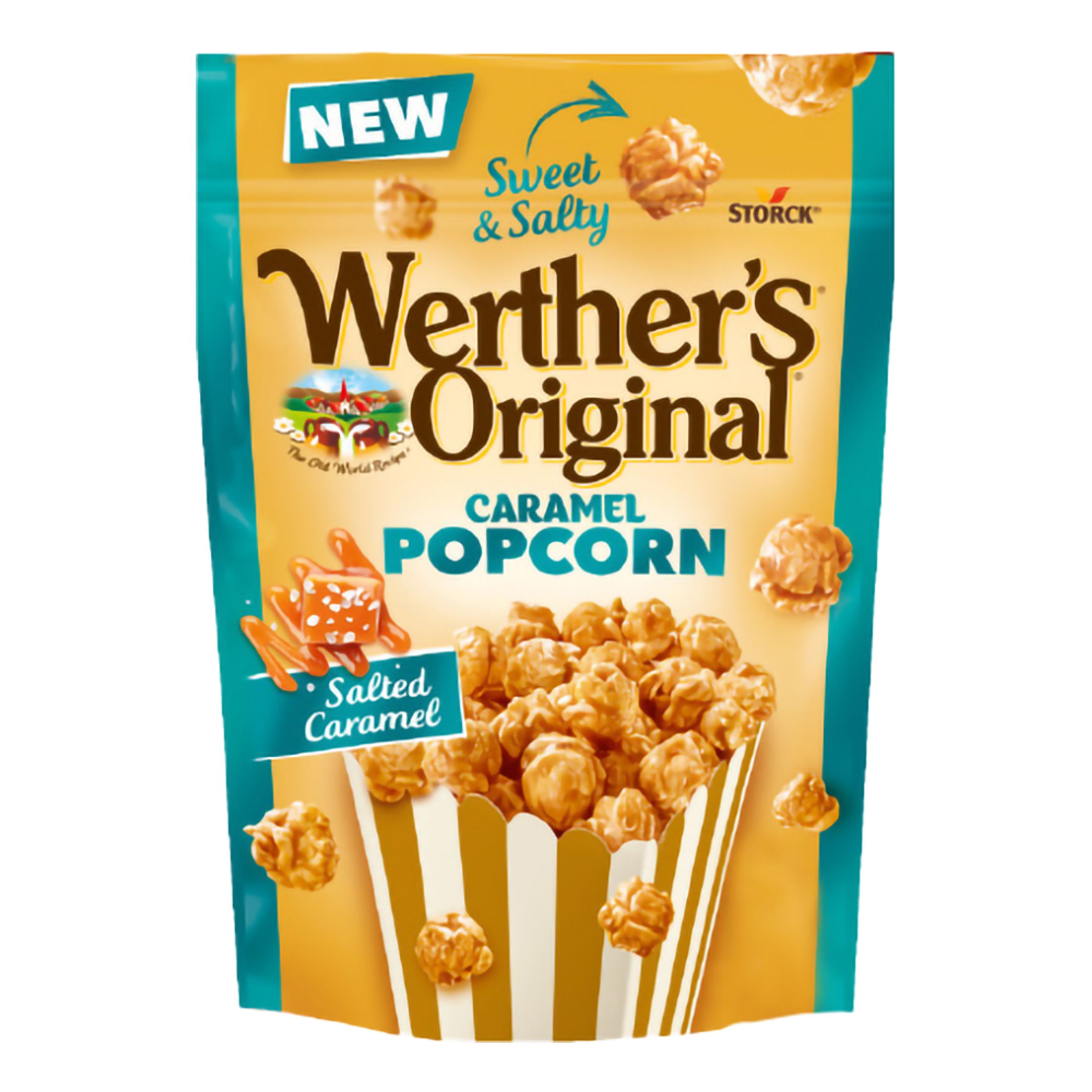 Werthers Caramel Popcorn Salted Caramel - 140 gram