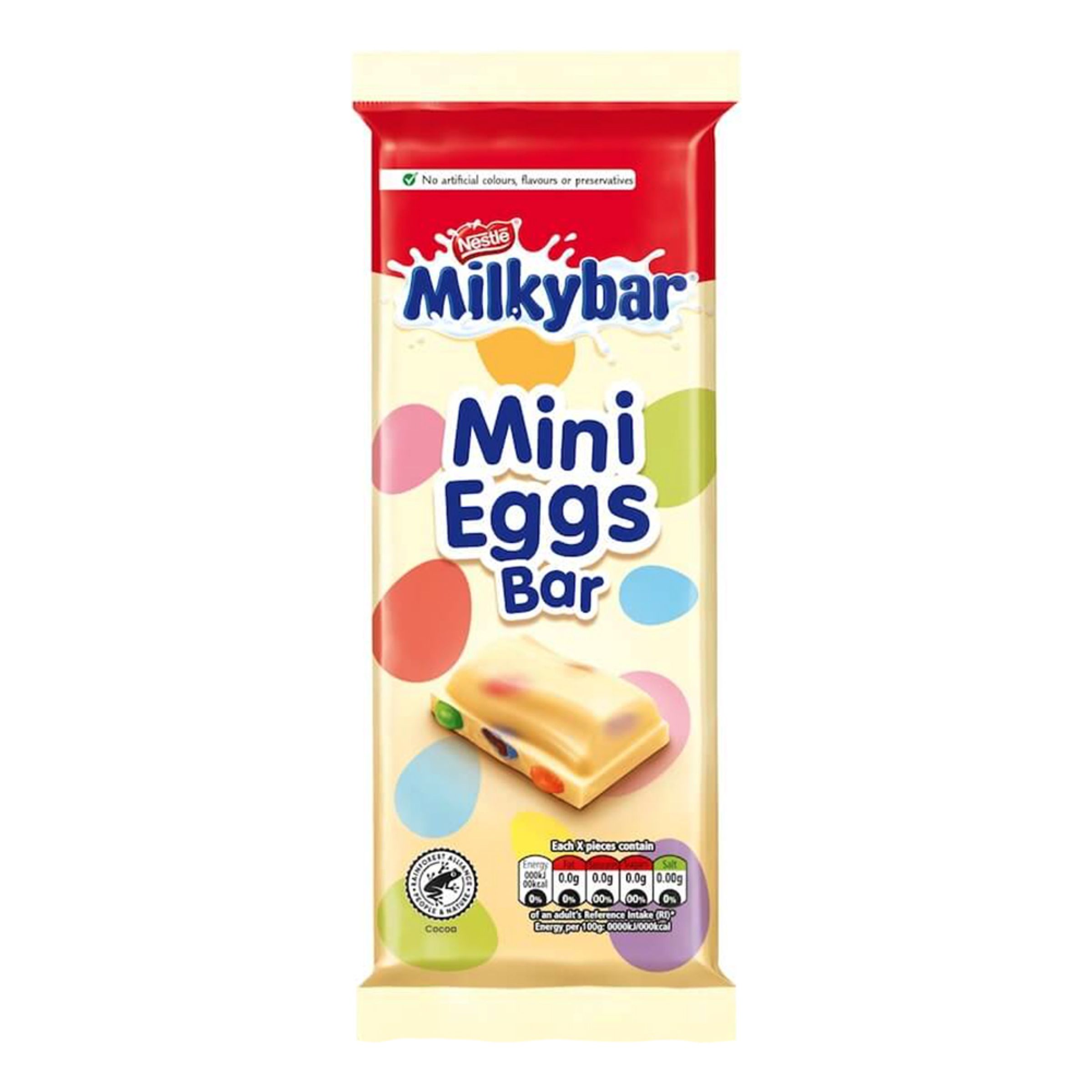 Milkybar Mini Eggs Chokladkaka - 100 gram