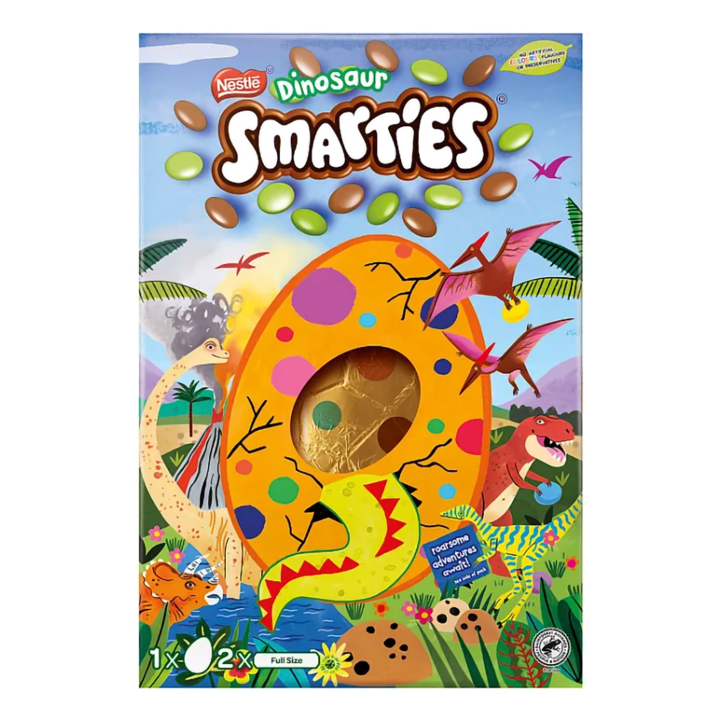Smarties Dinosaur Chokladägg - 226 gram